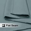 image:imageNICETOWN 2 Panels Outdoor Curtain Panels for Patio Waterproof Stainless Steel Silver Grommet Thermal Insulated Blackout Thermal Insulated Outdoor Drapes for PatioFront Porch W52 x L108 TanSlate Gray