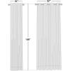 image:imageNICETOWN 2 Panels Weighted Blackout Cabana Curtains Outdoor Patio W52 x L84 Windproof Top amp Bottom Grommet amp Back Tab Thermal Heavyweight Drapes Keep Privacy for YardPorch Biscotti BeigeLight Beige
