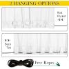 image:imageNICETOWN 2 Panels Weighted Blackout Cabana Curtains Outdoor Patio W52 x L84 Windproof Top amp Bottom Grommet amp Back Tab Thermal Heavyweight Drapes Keep Privacy for YardPorch Biscotti BeigePure White