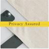 image:imageNICETOWN Blackout Door Curtain  Blinds for Indoor Windows Thermal Insulated Trica Window Covering for Patio French Door Front Privacy Sidelight Glass Curtain W26 x L72 inch 1 Panel GreyBeige