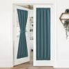 image:imageNICETOWN Door Curtain Panel Grey French Door Curtains Blackout Thermal Insulated Curtain Sidelight Privacy for WindowLiving RoomDoorwaysClassroom 25W by 72L inches 1 PanelSea Teal