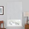 image:imageNICETOWN Door Curtain Panel Grey French Door Curtains Blackout Thermal Insulated Curtain Sidelight Privacy for WindowLiving RoomDoorwaysClassroom 25W by 72L inches 1 PanelWith Pole  Greyish White