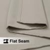 image:imageNICETOWN Weighted Outdoor Curtains for Patio Waterproof 84 inches Long 2 Panels Windproof Drapes Top amp Bottom Grommets Thermal Insulated Blinds Keep Privacy for YardPorch Biscotti Beige 52 WideNatural