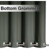 image:imageNICETOWN Weighted Outdoor Curtains for Patio Waterproof 84 inches Long 2 Panels Windproof Drapes Top amp Bottom Grommets Thermal Insulated Blinds Keep Privacy for YardPorch Biscotti Beige 52 WideGreyish Green