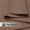 image:imageNICETOWN Weighted Outdoor Curtains for Patio Waterproof 84 inches Long 2 Panels Windproof Drapes Top amp Bottom Grommets Thermal Insulated Blinds Keep Privacy for YardPorch Biscotti Beige 52 WideTan