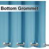 image:imageNICETOWN Weighted Outdoor Curtains for Patio Waterproof 84 inches Long 2 Panels Windproof Drapes Top amp Bottom Grommets Thermal Insulated Blinds Keep Privacy for YardPorch Biscotti Beige 52 WideTeal Blue
