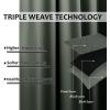 image:imageNICETOWN Weighted Outdoor Curtains for Patio Waterproof 84 inches Long 2 Panels Windproof Drapes Top amp Bottom Grommets Thermal Insulated Blinds Keep Privacy for YardPorch Biscotti Beige 52 WideGreyish Green