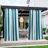 Teal & White