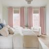 image:imageNICETOWN Grey Light Blocking Curtains 96 Inches Long 2 Panels for Living Room Bedroom Office Thermal Insulated Blackout Drapes Solid Grommet Noise Reducing Window Curtains W40Blush Pink