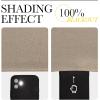 image:imageNICETOWN 100 Blackout Outdoor Curtains for Patio Waterproof 2 Panels Linen Textured Thermal Insulated IndoorOutside Drapes for Gazebo Privacy Sun Shades for Porch Garden W52 x L84 Inch NaturalTaupe