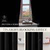 image:imageNICETOWN Sage Green Velvet Blackout Curtains 96 Inch Long for Bedroom Dorm DiningLiving Room Thermal Solid Heavy Matt Pinch Pleat Back Tab Track Window Treatment for Hall Theater 2 Panels 40 WBlack