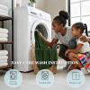 image:imageNICETOWN Sage Green Velvet Blackout Curtains 96 Inch Long for Bedroom Dorm DiningLiving Room Thermal Solid Heavy Matt Pinch Pleat Back Tab Track Window Treatment for Hall Theater 2 Panels 40 WOlive Green