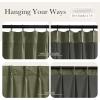 image:imageNICETOWN Sage Green Velvet Blackout Curtains 96 Inch Long for Bedroom Dorm DiningLiving Room Thermal Solid Heavy Matt Pinch Pleat Back Tab Track Window Treatment for Hall Theater 2 Panels 40 WSage Green