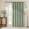 image:imageNICETOWN 100 Blackout Linen Beige Curtains 84 inches Long for Living Room White Liner Composite Grommet Bedroom Thermal Drapes Casual Home Decor Window Treatments 2 Panels W52 x L84Sage Green