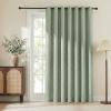 image:imageNICETOWN 100 Blackout Linen Beige Curtains 84 inches Long for Living Room White Liner Composite Grommet Bedroom Thermal Drapes Casual Home Decor Window Treatments 2 Panels W52 x L84Sage Green