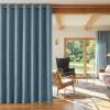 image:imageNICETOWN 100 Blackout Linen Beige Curtains 84 inches Long for Living Room White Liner Composite Grommet Bedroom Thermal Drapes Casual Home Decor Window Treatments 2 Panels W52 x L84Stone Blue