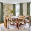 image:imageNICETOWN Buffalo Check Plaid 100 Blackout Curtains 84 Inches Long for Bedroom Living Room Thermal Insulated Room Darkening Rod Pocket Back Tab Drapes Olive Green 52 W x 84 L 2 PanelsPlaid  Olive Green  White