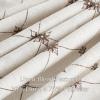 image:imageNICETOWN Farmhouse Geometric Curtains 96 inches Long Natural Linen Semi Sheer 250GSM Diamond Pattern Pocket amp Back Tab Window Treatments Light Filtering for Living Room W52 x L96 2 PanelsNatural
