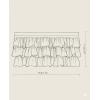 image:imageNICETOWN Farmhouse Valance Curtains 20 Inches Long for Kitchen amp Bathroom ThreeTiered Ruffle Valance Curtains Satin Texture Light Filtering Window Coverings 52 WPink