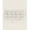 image:imageNICETOWN Farmhouse Valance Curtains 20 Inches Long for Kitchen amp Bathroom ThreeTiered Ruffle Valance Curtains Satin Texture Light Filtering Window Coverings 52 WBeige Linen