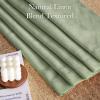 image:imageNICETOWN PRO 100 Blackout Pinch Pleated Curtains 96 inches Long 2 Panels Set Linen Blend Thermal Drapes Window Treatments for Living RoomBedroom W40 x L96Sage Green