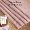 image:imageNICETOWN PRO 100 Blackout Pinch Pleated Curtains 96 inches Long 2 Panels Set Linen Blend Thermal Drapes Window Treatments for Living RoomBedroom W40 x L96Pink
