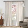 image:imageNICETOWN PRO 100 Blackout Pinch Pleated Curtains 96 inches Long 2 Panels Set Linen Blend Thermal Drapes Window Treatments for Living RoomBedroom W40 x L96Natural