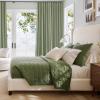 image:imageNICETOWN PRO 100 Blackout Pinch Pleated Curtains 96 inches Long 2 Panels Set Linen Blend Thermal Drapes Window Treatments for Living RoomBedroom W40 x L96Sage Green