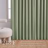 image:imageNICETOWN PRO 100 Blackout Pinch Pleated Curtains 96 inches Long 2 Panels Set Linen Blend Thermal Drapes Window Treatments for Living RoomBedroom W40 x L96Sage Green