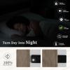 image:imageNICETOWN PRO Faux Linen 100 Full Blackout Curtains for Living Room Camel Set of 240x95 Inches 6cm High Temperature Pleated Back Tab Drapes Thermal Insulated amp Durable UV ResistantCamel