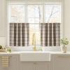 Plaid | Taupe & White