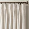 image:imageNICETOWN PRO 100 Blackout Pinch Pleated Curtains 96 inches Long 2 Panels Set Linen Blend Thermal Drapes Window Treatments for Living RoomBedroom W40 x L96Natural