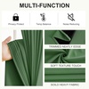 image:imageNICETOWN 100 Blackout Curtains for Bedroom Room Darkening Plylux Black Curtains 84 Inch Long Thermal Insulated Grommet Window Drapes for Living Room 52 W x 84 L 2 PanelsForest Green