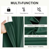 image:imageNICETOWN 100 Blackout Curtains for Bedroom Room Darkening Plylux Black Curtains 84 Inch Long Thermal Insulated Grommet Window Drapes for Living Room 52 W x 84 L 2 PanelsHunter Green