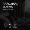 image:imageNICETOWN 100 Blackout Curtains for Bedroom Room Darkening Plylux Black Curtains 84 Inch Long Thermal Insulated Grommet Window Drapes for Living Room 52 W x 84 L 2 PanelsSand