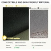 image:imageNICETOWN 100 Blackout Curtains for Bedroom Room Darkening Plylux Black Curtains 84 Inch Long Thermal Insulated Grommet Window Drapes for Living Room 52 W x 84 L 2 PanelsDark Mallard