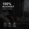image:imageNICETOWN 100 Blackout Curtains for Bedroom Room Darkening Plylux Black Curtains 84 Inch Long Thermal Insulated Grommet Window Drapes for Living Room 52 W x 84 L 2 PanelsSliver Grey