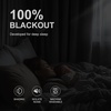 image:imageNICETOWN 100 Blackout Curtains for Bedroom Room Darkening Plylux Black Curtains 84 Inch Long Thermal Insulated Grommet Window Drapes for Living Room 52 W x 84 L 2 PanelsSliver Grey