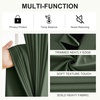 image:imageNICETOWN 100 Blackout Curtains for Bedroom Room Darkening Plylux Black Curtains 84 Inch Long Thermal Insulated Grommet Window Drapes for Living Room 52 W x 84 L 2 PanelsGreyish Green