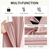 image:imageNICETOWN 100 Blackout Curtains for Bedroom Room Darkening Plylux Black Curtains 84 Inch Long Thermal Insulated Grommet Window Drapes for Living Room 52 W x 84 L 2 PanelsPeach Pink