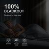 image:imageNICETOWN 100 Blackout Curtains for Bedroom Room Darkening Plylux Black Curtains 84 Inch Long Thermal Insulated Grommet Window Drapes for Living Room 52 W x 84 L 2 PanelsKhaki