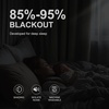 image:imageNICETOWN 100 Blackout Curtains for Bedroom Room Darkening Plylux Black Curtains 84 Inch Long Thermal Insulated Grommet Window Drapes for Living Room 52 W x 84 L 2 PanelsLight Beige