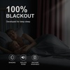 image:imageNICETOWN 100 Blackout Curtains for Bedroom Room Darkening Plylux Black Curtains 84 Inch Long Thermal Insulated Grommet Window Drapes for Living Room 52 W x 84 L 2 PanelsPink