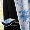 image:imageNICETOWN 100 Blackout Curtains for Bedroom Room Darkening Plylux Black Curtains 84 Inch Long Thermal Insulated Grommet Window Drapes for Living Room 52 W x 84 L 2 PanelsRose Blue
