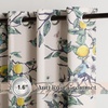 image:imageNICETOWN 100 Blackout Curtains for Bedroom Room Darkening Plylux Black Curtains 84 Inch Long Thermal Insulated Grommet Window Drapes for Living Room 52 W x 84 L 2 PanelsLemon Bandit Blush Pink