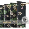 image:imageNICETOWN 100 Blackout Curtains for Bedroom Room Darkening Plylux Black Curtains 84 Inch Long Thermal Insulated Grommet Window Drapes for Living Room 52 W x 84 L 2 PanelsLemon Bandit Black