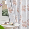 image:imageNICETOWN 100 Blackout Curtains for Bedroom Room Darkening Plylux Black Curtains 84 Inch Long Thermal Insulated Grommet Window Drapes for Living Room 52 W x 84 L 2 PanelsRose Taupe