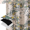 image:imageNICETOWN 100 Blackout Curtains for Bedroom Room Darkening Plylux Black Curtains 84 Inch Long Thermal Insulated Grommet Window Drapes for Living Room 52 W x 84 L 2 PanelsLemon Bandit Blush Pink