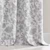 image:imageNICETOWN 100 Blackout Curtains for Bedroom Room Darkening Plylux Black Curtains 84 Inch Long Thermal Insulated Grommet Window Drapes for Living Room 52 W x 84 L 2 PanelsPaisley Sage Green