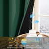 image:imageNICETOWN 100 Blackout Curtains for Bedroom Room Darkening Plylux Black Curtains 84 Inch Long Thermal Insulated Grommet Window Drapes for Living Room 52 W x 84 L 2 PanelsHunter Green